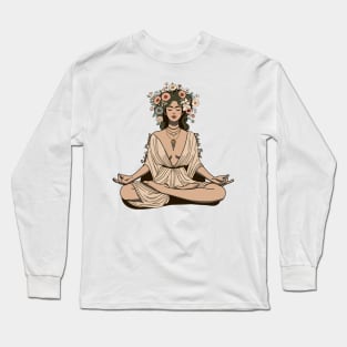 Inhale Present, Exhale Past Long Sleeve T-Shirt